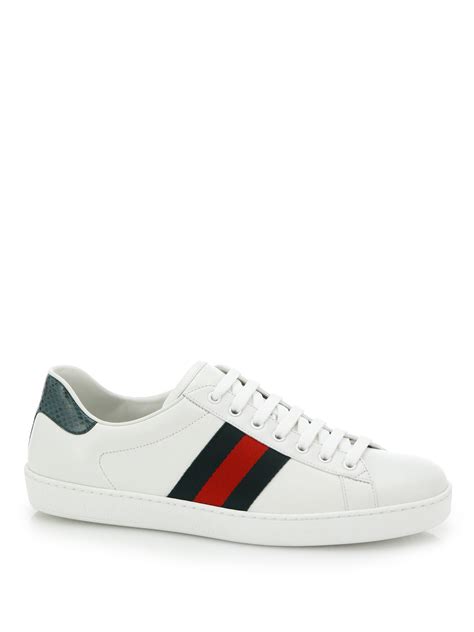 gucci sneakers men white|authentic gucci sneakers for men.